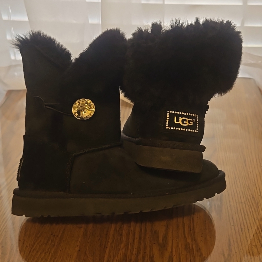UGG Australia Black Boots Size 7